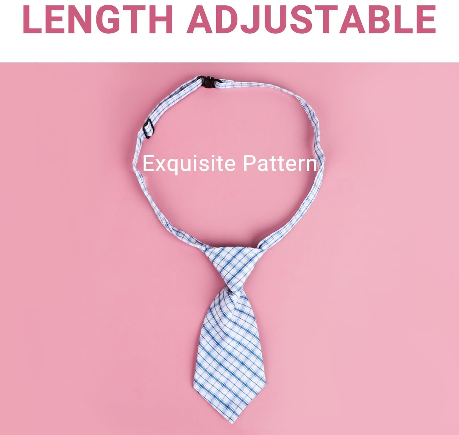 Small Neckties for Dogs, Dog Neck Bow Ties with Adjustable Collar, Pet Bowties for Small Dogs Cats Puppies Bowties Bulk Grooming Bows for Christmas Thanksgiving Wedding Festival Graduation