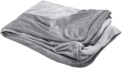 Memory Foam Dog Bed for Large Dogs W/ Removable Washable Cover, for Dogs up to 95 Lbs - Berber & Suede Blanket Top Mattress - Espresso, Jumbo/Xl