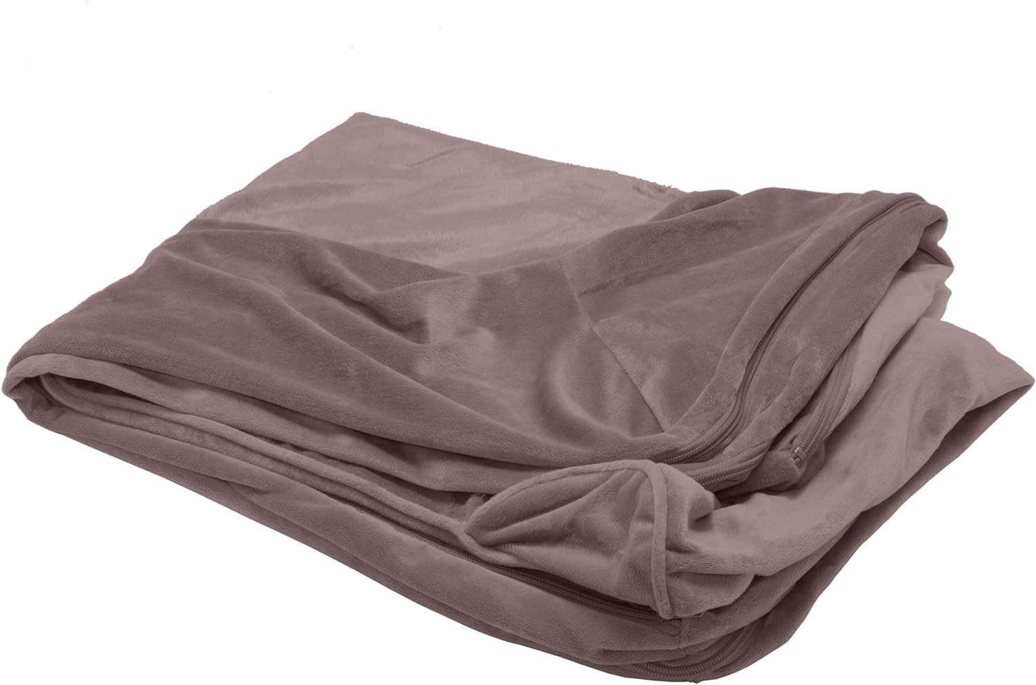 Memory Foam Dog Bed for Large Dogs W/ Removable Washable Cover, for Dogs up to 95 Lbs - Berber & Suede Blanket Top Mattress - Espresso, Jumbo/Xl