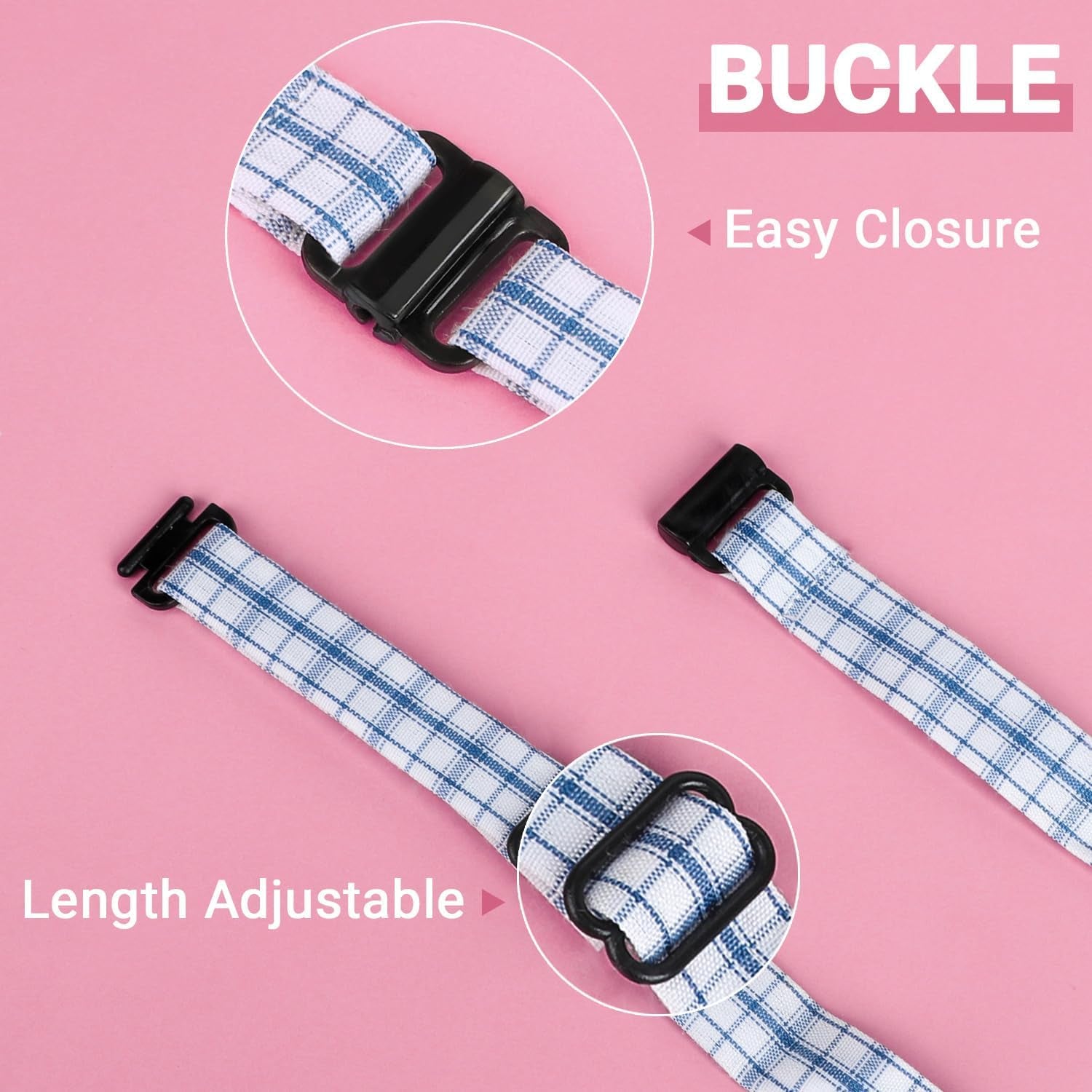 Small Neckties for Dogs, Dog Neck Bow Ties with Adjustable Collar, Pet Bowties for Small Dogs Cats Puppies Bowties Bulk Grooming Bows for Christmas Thanksgiving Wedding Festival Graduation