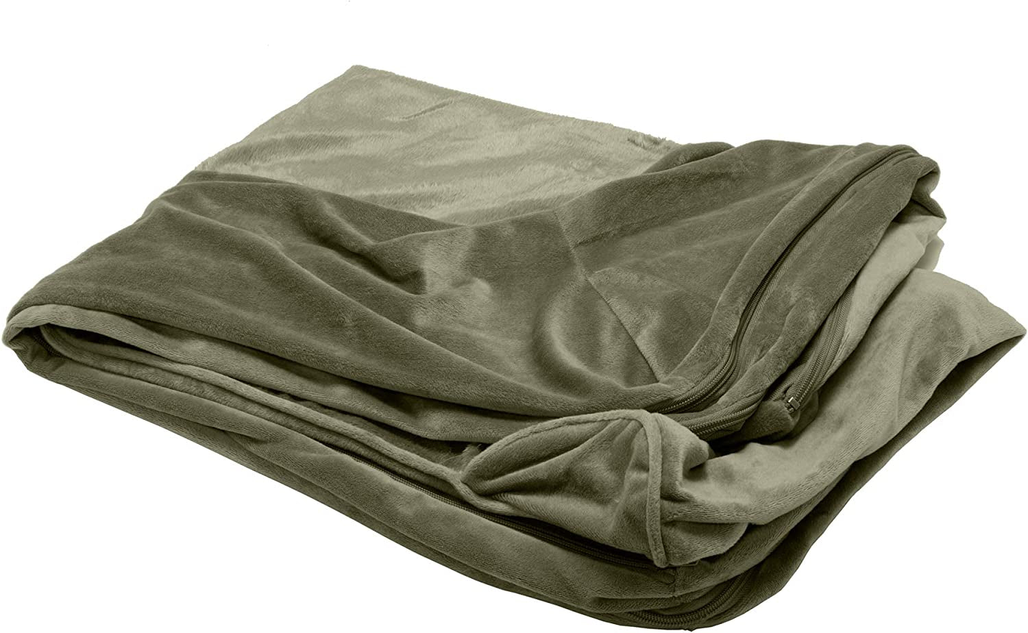 Memory Foam Dog Bed for Large Dogs W/ Removable Washable Cover, for Dogs up to 95 Lbs - Berber & Suede Blanket Top Mattress - Espresso, Jumbo/Xl