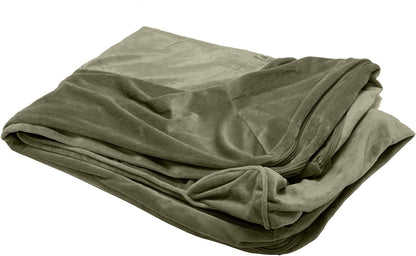 Memory Foam Dog Bed for Large Dogs W/ Removable Washable Cover, for Dogs up to 95 Lbs - Berber & Suede Blanket Top Mattress - Espresso, Jumbo/Xl