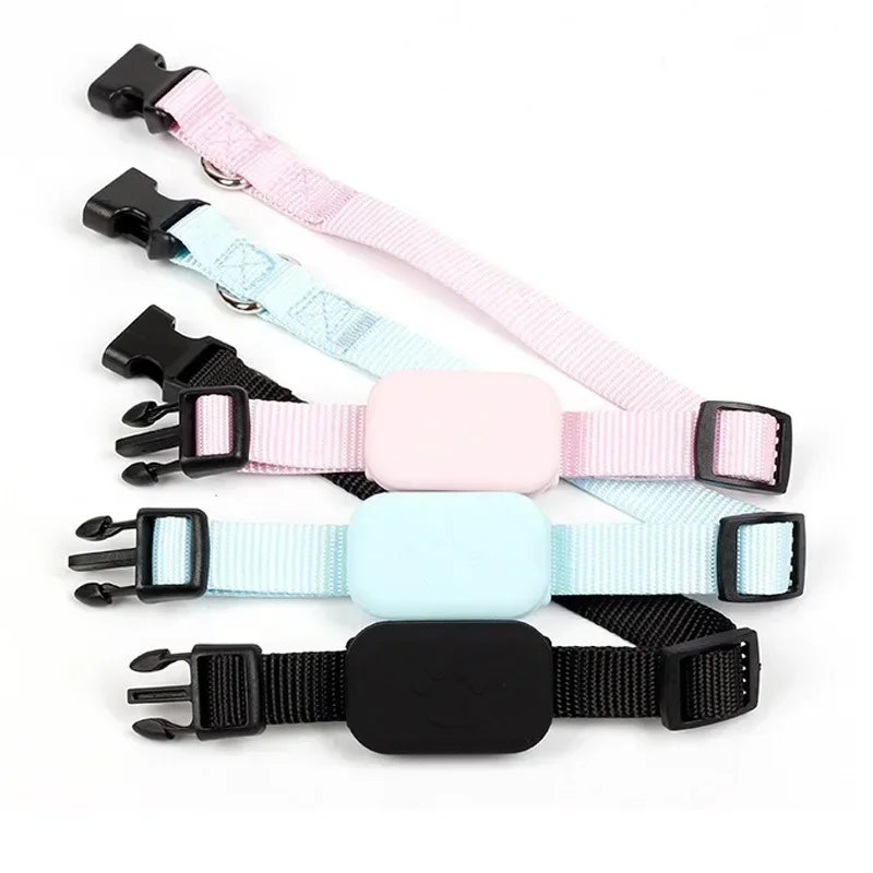 Waterproof Mini Dog Gps Animal Tracking Movement Alert Collars anti Lost Tracker for Cats and Puppies Remote Global Locator
