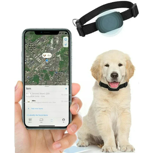 Waterproof Mini Dog Gps Animal Tracking Movement Alert Collars anti Lost Tracker for Cats and Puppies Remote Global Locator