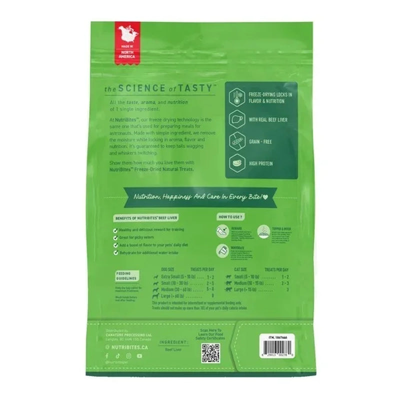 Beef Liver Dog & Cat Treats, Freeze Dried, 27 Ounce